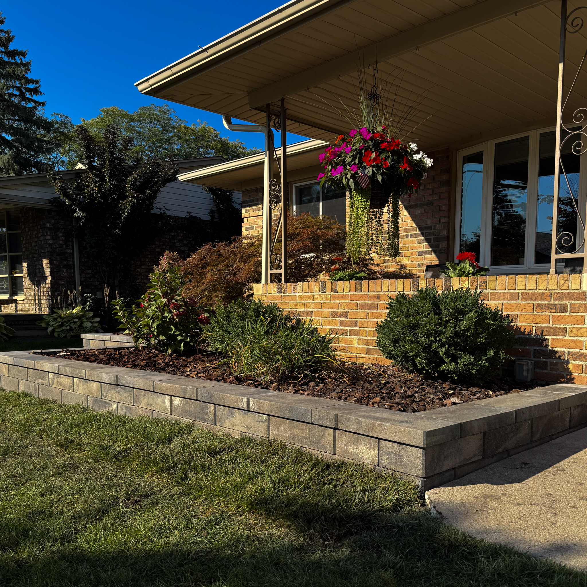 Gabriel's Pavers hardscape design and build services in Southeast Michigan